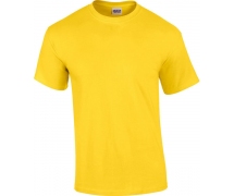 T-shirt GILDAN κοντομάνικο κίτρινο